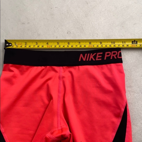 Nike Pro Racer pink and black athletic compression shorts 890222-617 - Picture 11 of 13